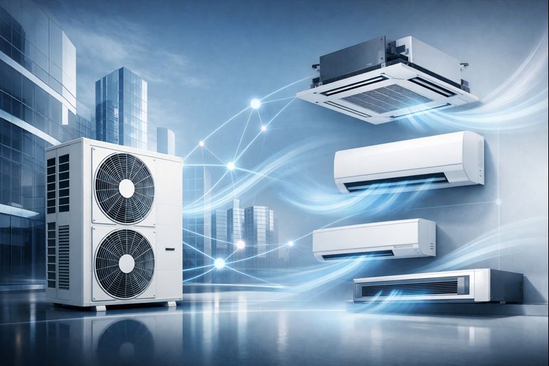 Multisplit Klimaanlagen - Ein Außengerät für mehrere Räume - Klima-Vert